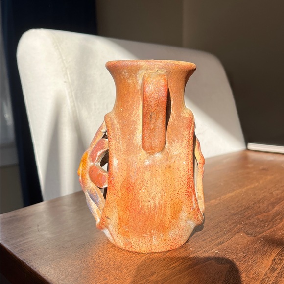 Moon and Sun Terra Cotta Votive Holder Candle Celestial - Picture 4 of 9